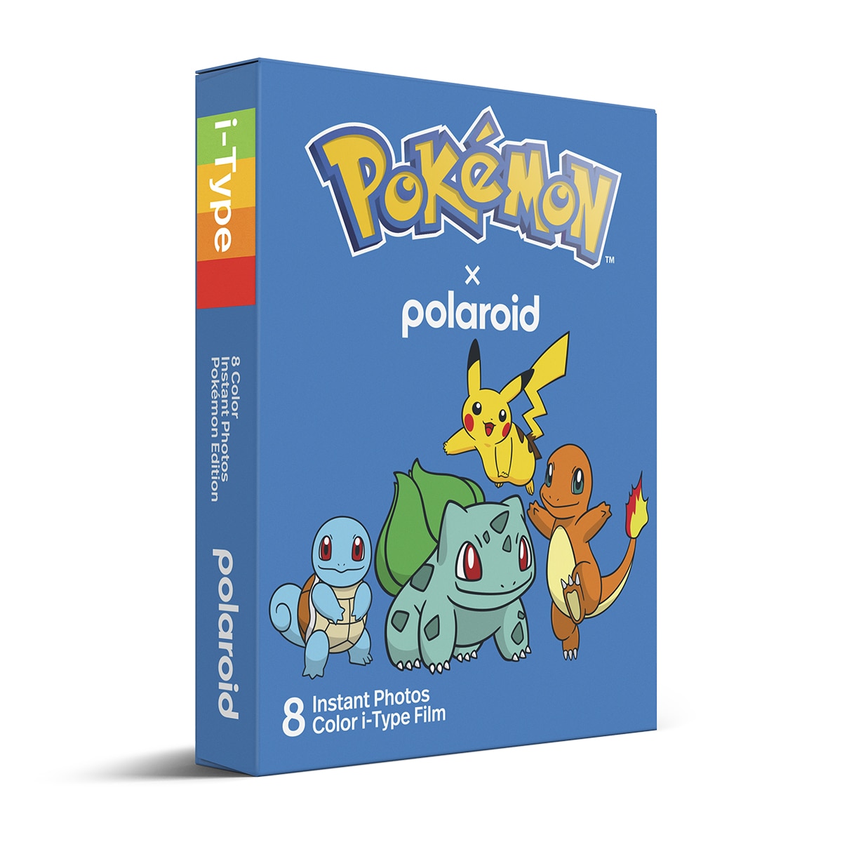 Imagen 0 de Papel fotográfico Polaroid Color i-Type, edición especial Pokémon, 8 fotos Azul