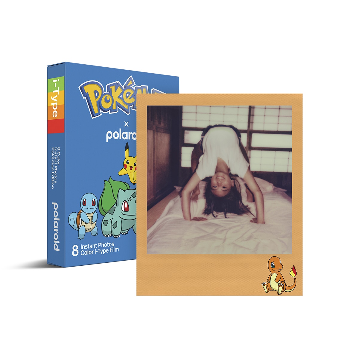 Papel fotográfico Polaroid Color i-Type, edición especial Pokémon, 8 fotos - Azul Azul-2