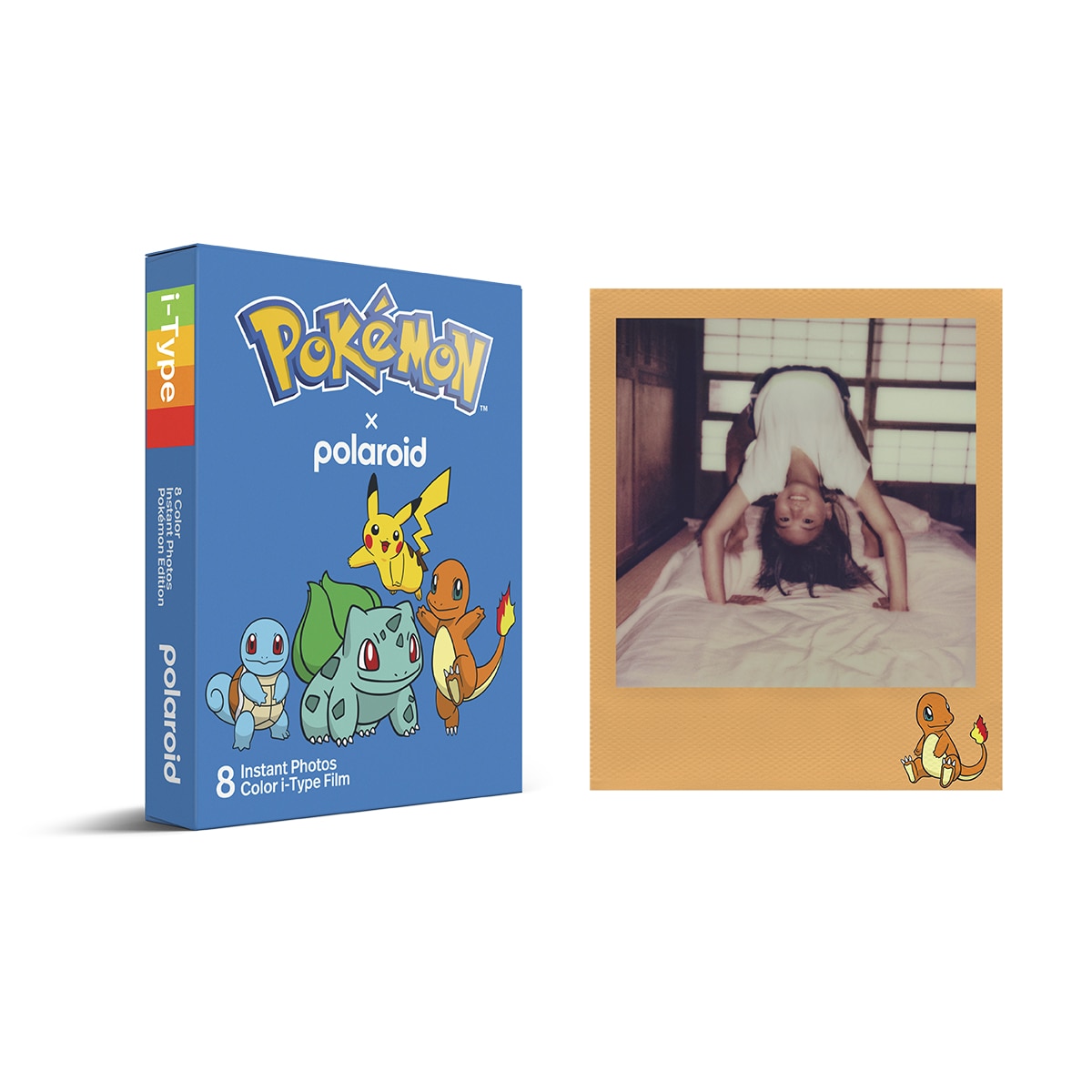 Papel fotográfico Polaroid Color i-Type, edición especial Pokémon, 8 fotos - Azul Azul-3