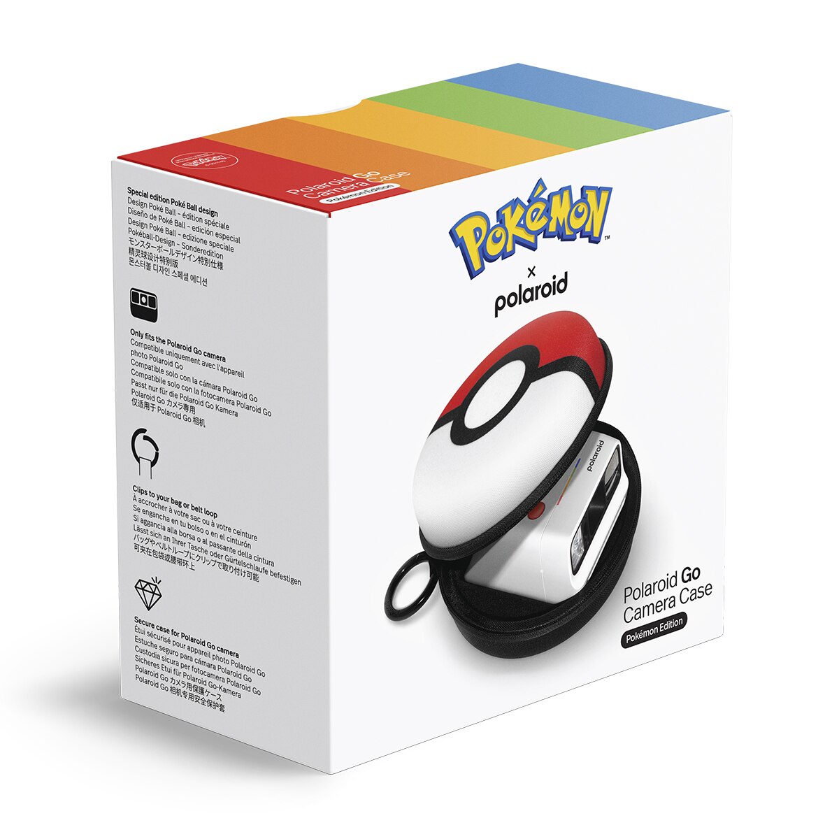 Funda para cámara Polaroid Go, edición especial Pokémon Rojo-4