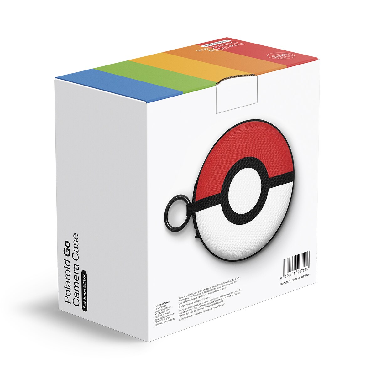 Funda para cámara Polaroid Go, edición especial Pokémon Rojo-5