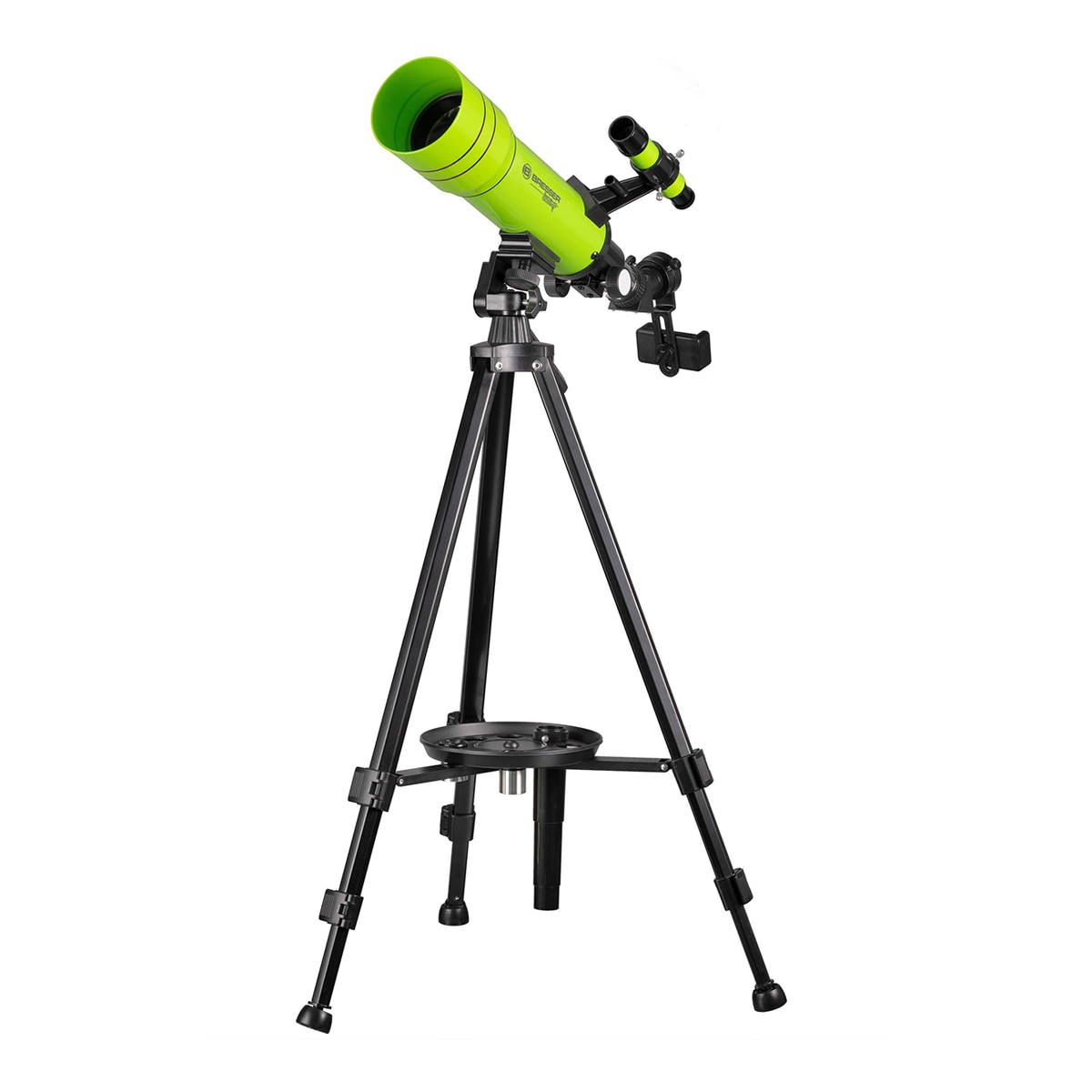 Telescopio Refractor Bresser 70/400 Junior con mochila y diversos accesorios Verde-3