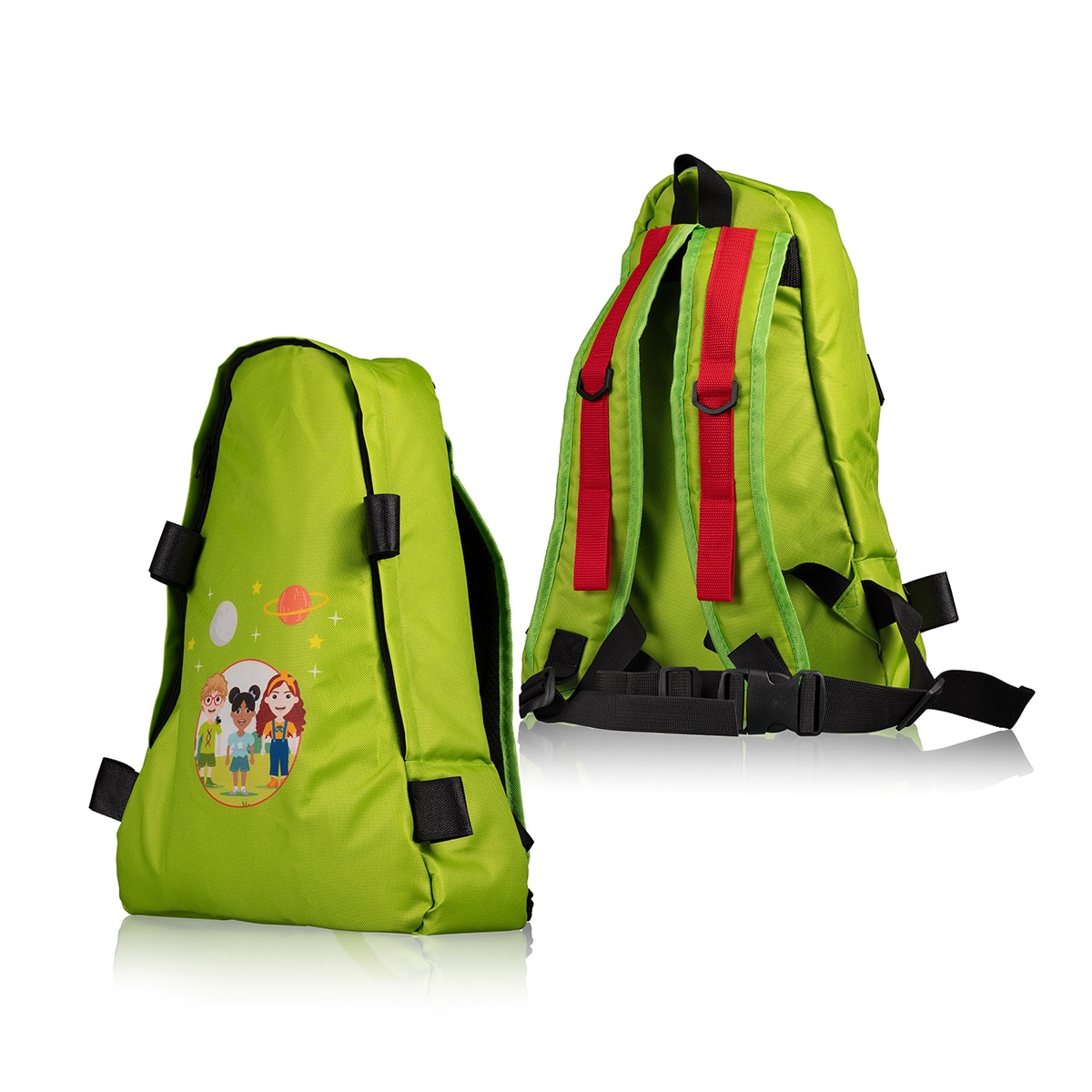 Telescopio Refractor Bresser 70/400 Junior con mochila y diversos accesorios Verde-4