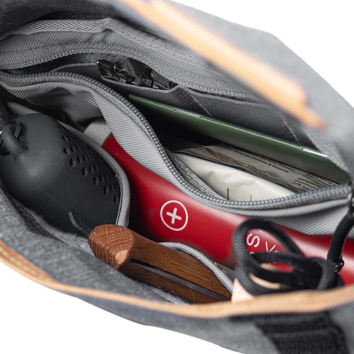 Bolso Bandolera Peak Design Field Pouch Gris oscuro-7