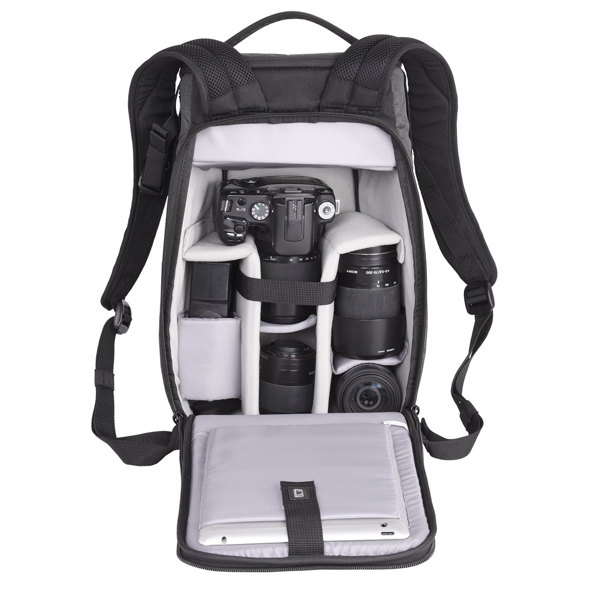 Mochila fotográfica Vanguard Vesta Aspire 41 GY  Gris Gris-6