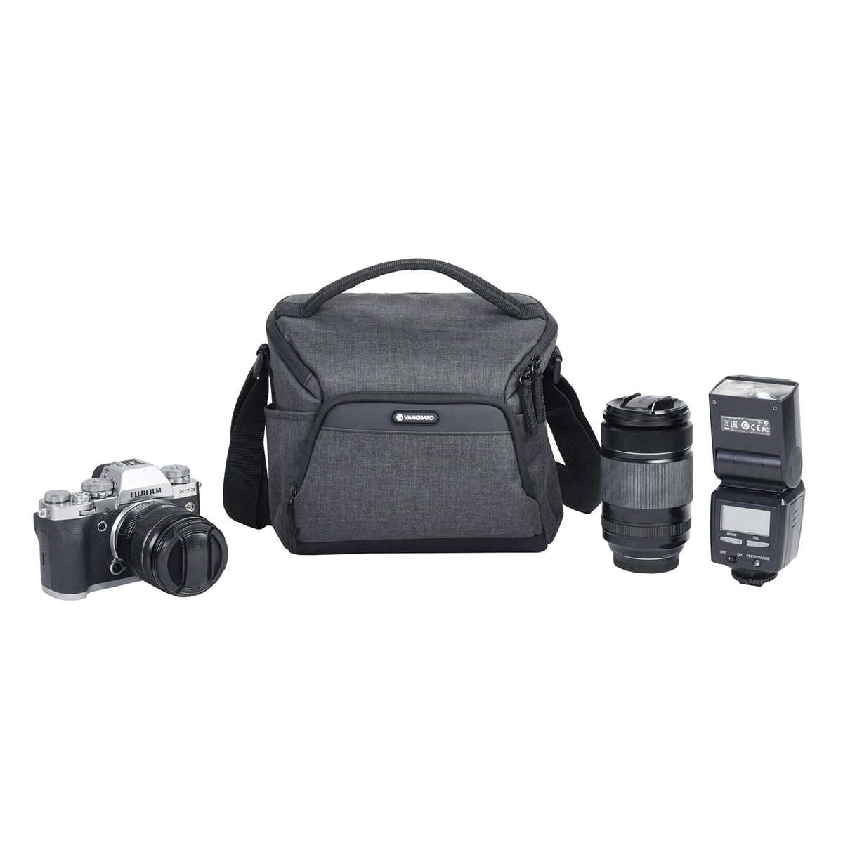 Bolsa fotográfica Vanguard Vesta Aspire 21 GY Gris Gris-5