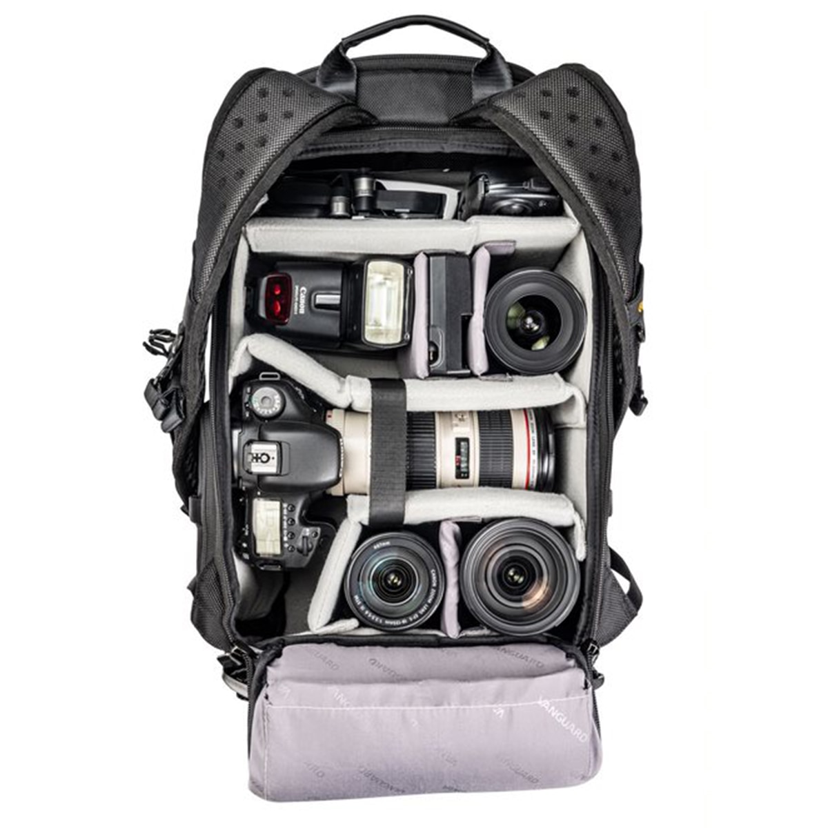 Mochila Vanguard Veo Select 46BR negra para equipo fotográfico y portátil Negro-6
