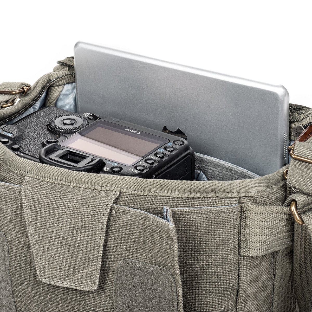 Bolso de hombro Think Tank Retrospective 5 V2.0 Piedra-10