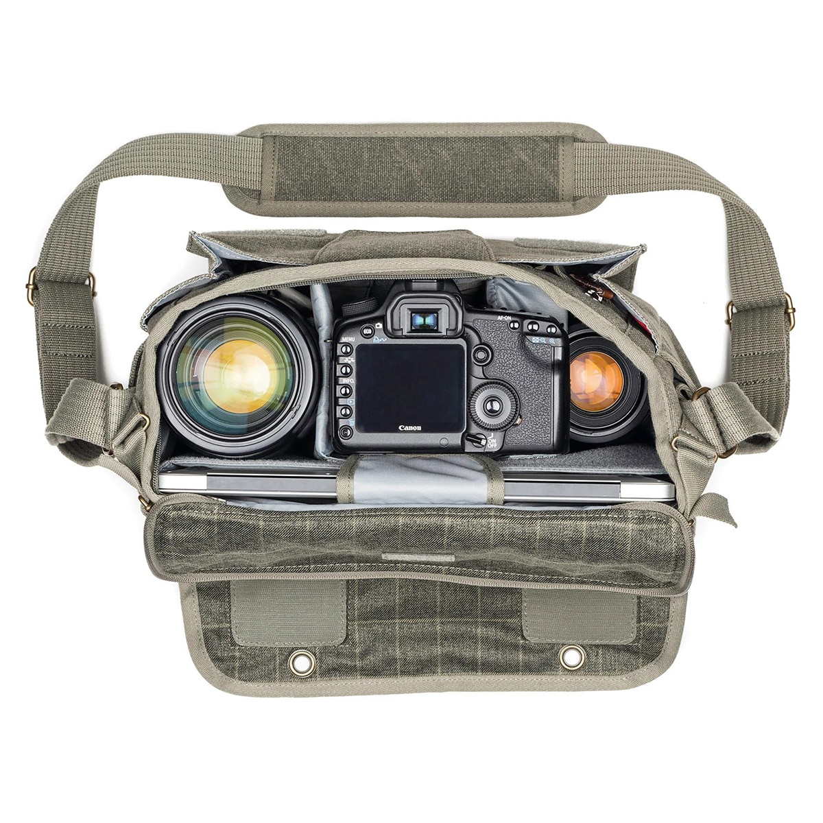 Bolso de hombro Think Tank Retrospective 7 V2.0 Piedra-5
