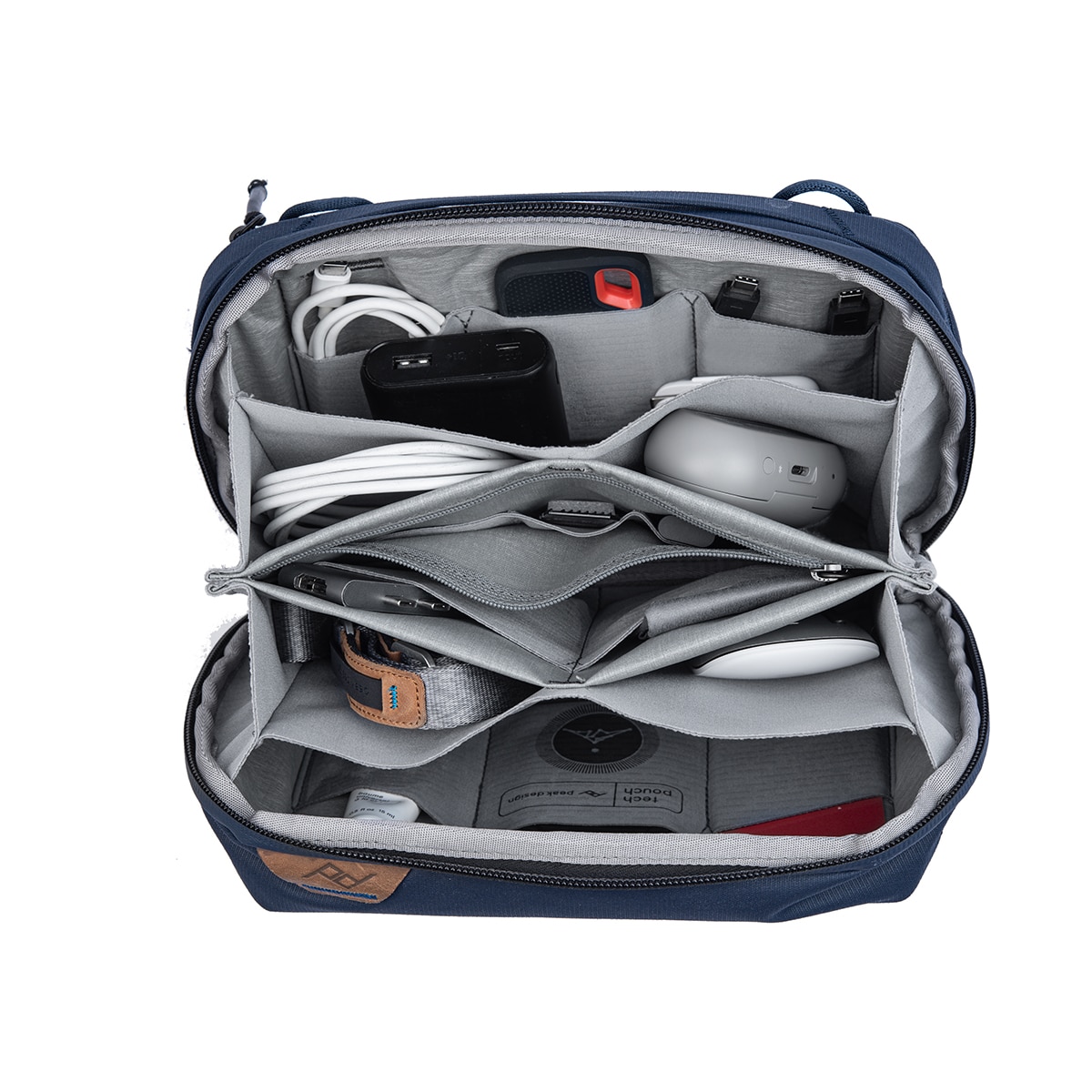 Estuche multiusos Peak Design Tech Pouch Azul Medianoche-4