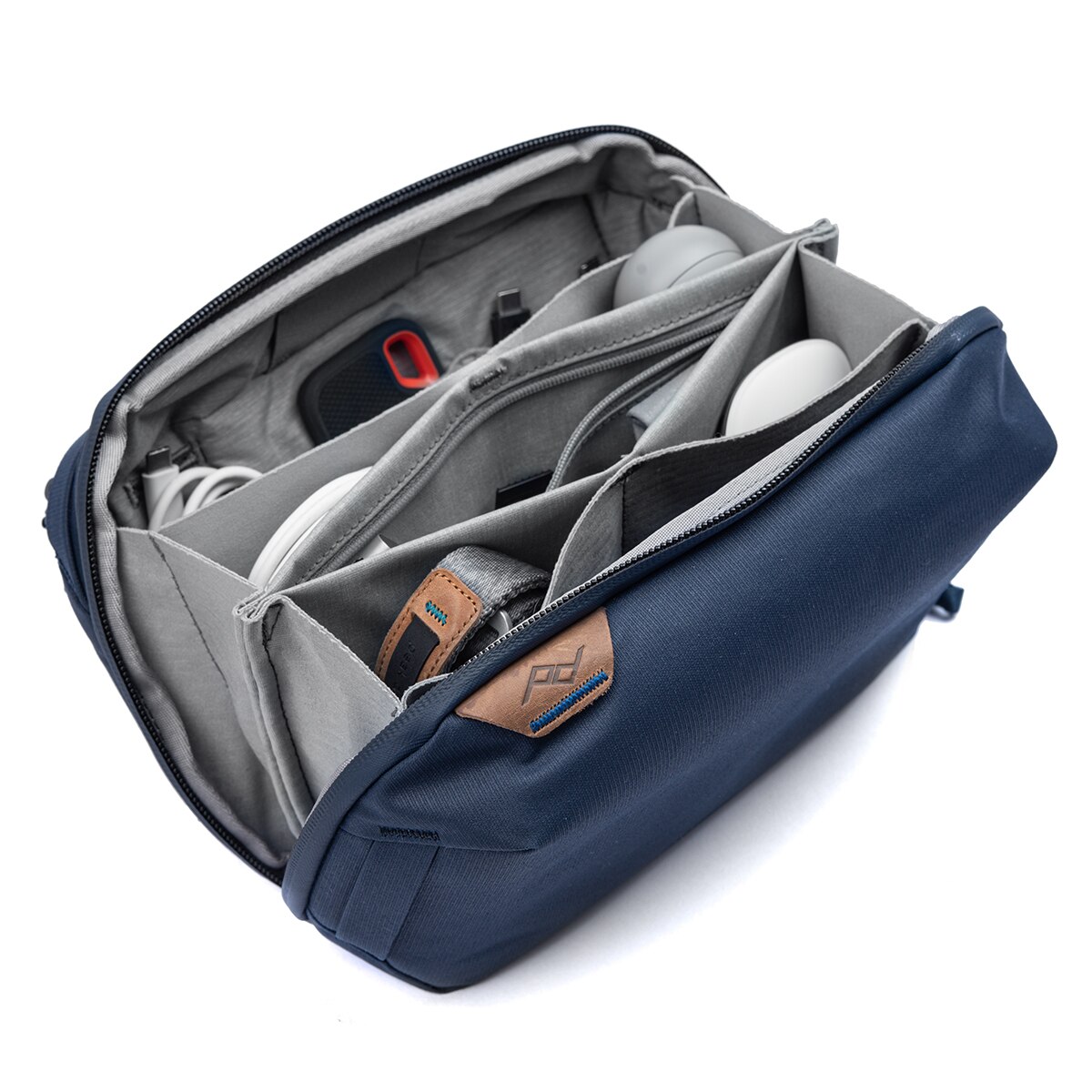 Estuche multiusos Peak Design Tech Pouch Azul Medianoche-6