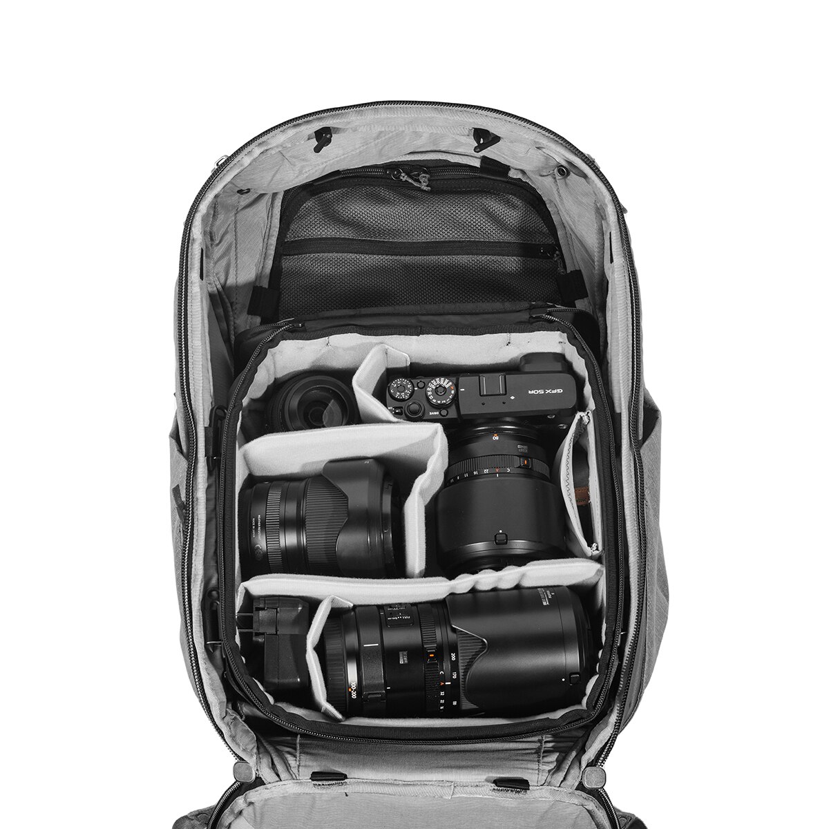Organizador de mochilas Peak Design Camera Cube V2 Tamaño M 6