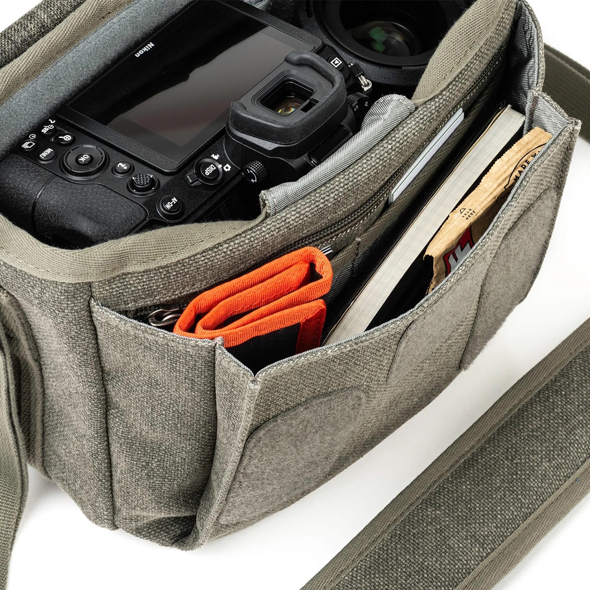 Bolso de hombro Think Tank Retrospective 4 V2.0 Piedra-11