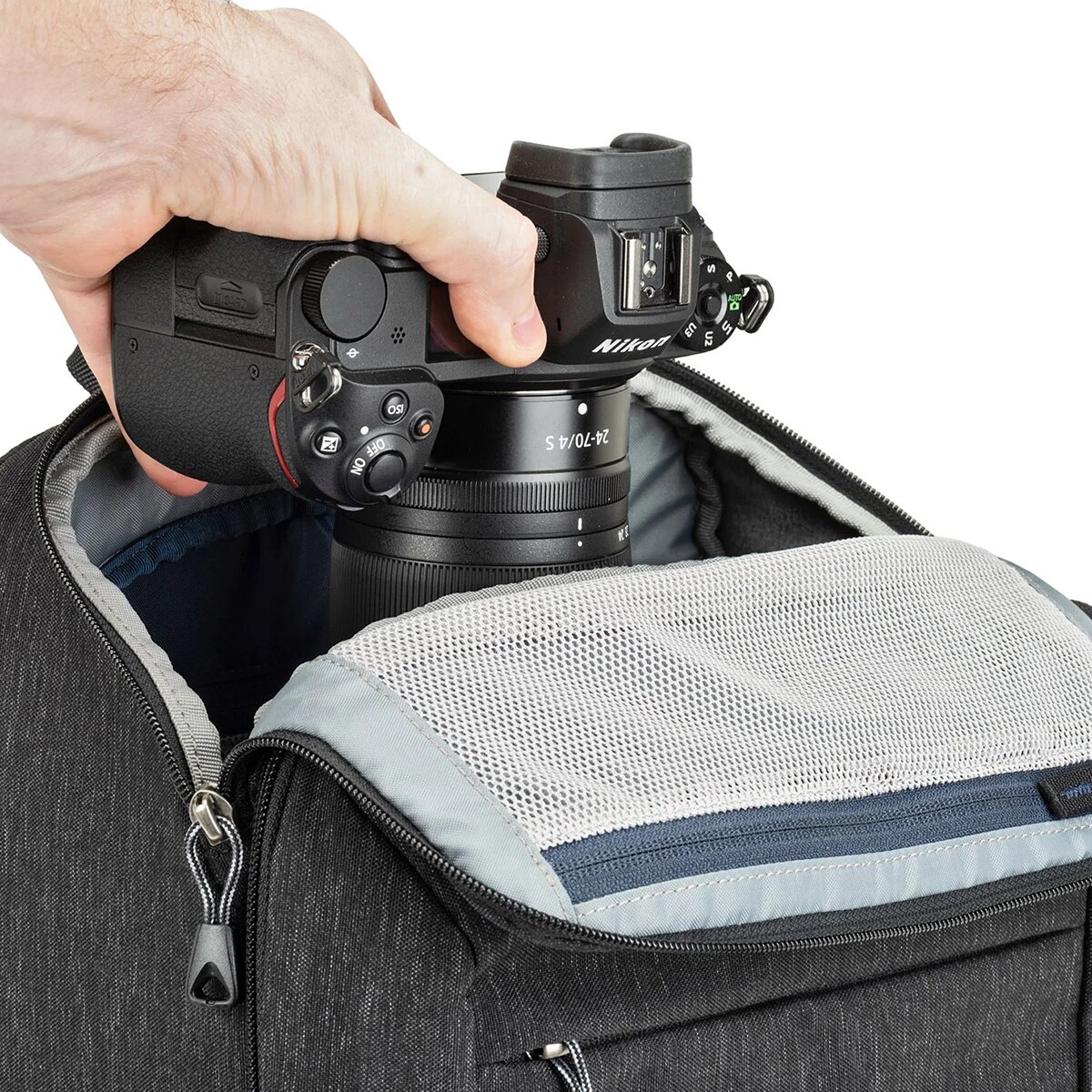Mochila Think Tank BackStory 13 Gris-10