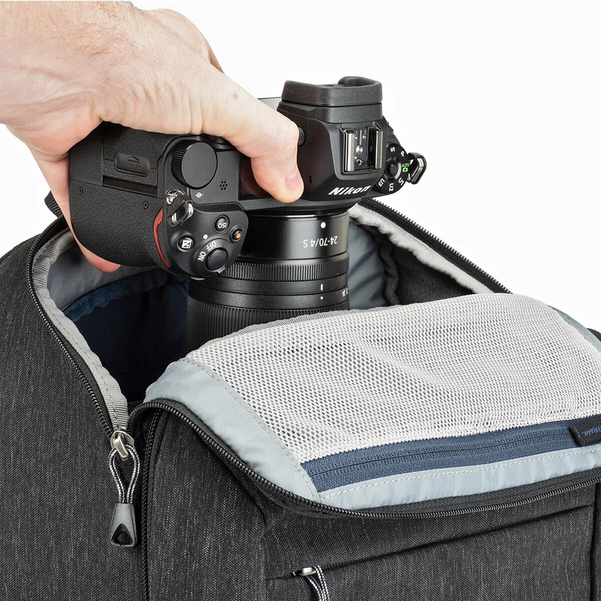 Mochila Think Tank BackStory 15 Gris-14