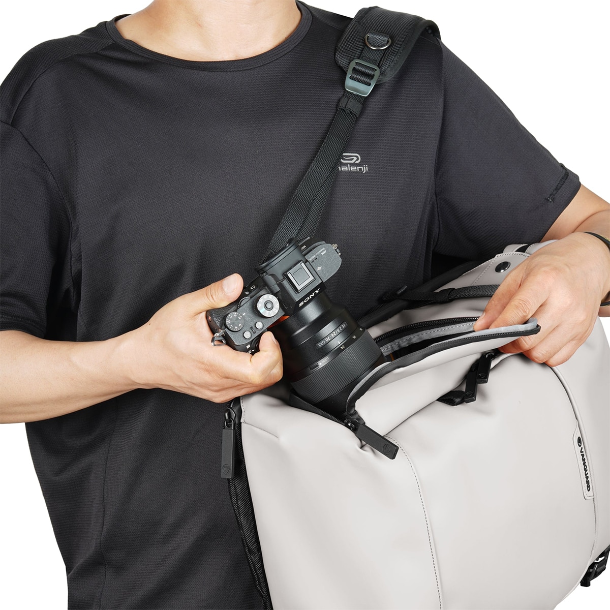 Mochila Vanguard Veo Lite B20L CM Cream-9