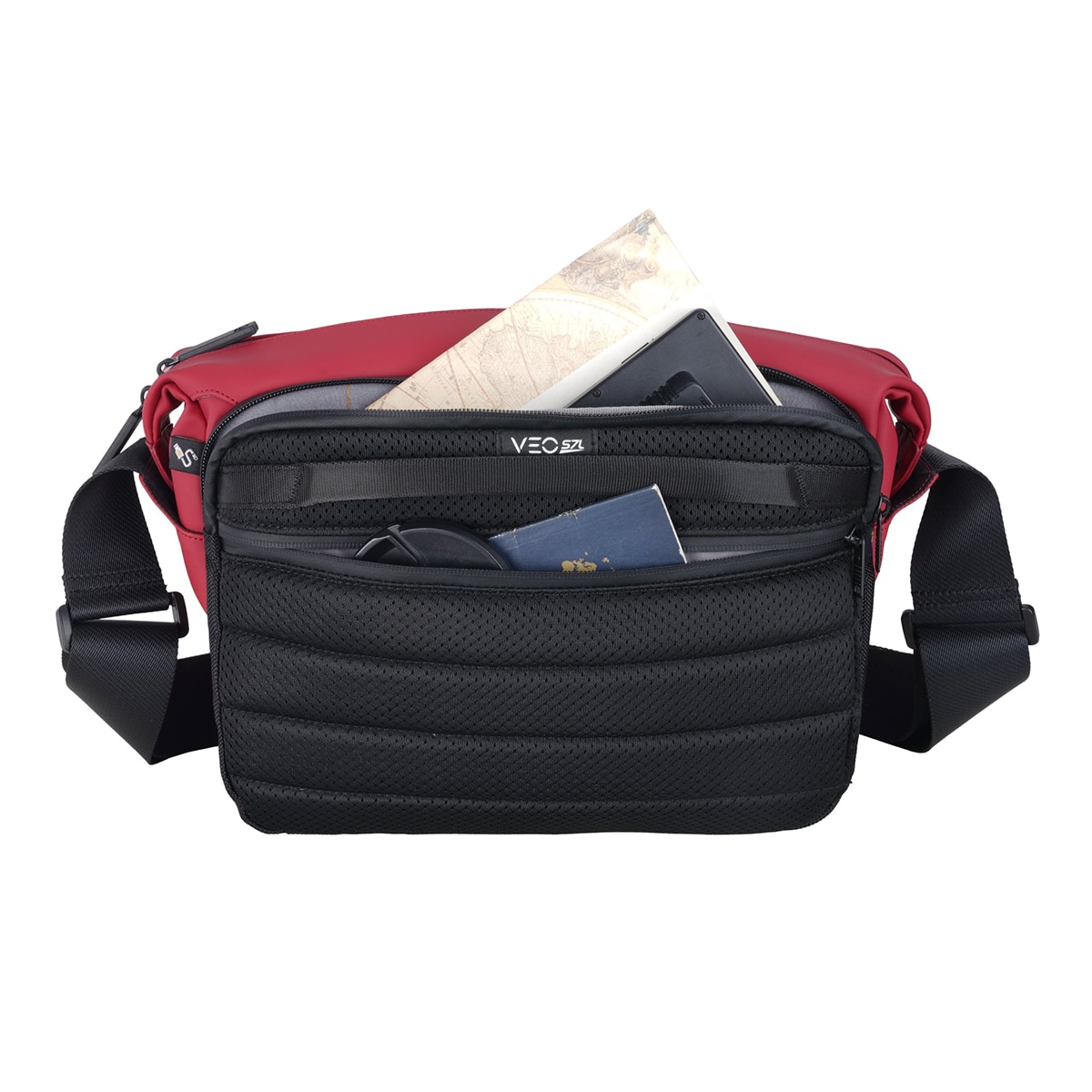 Bolsa de hombro Vanguard Veo Lite S7L RD Rojo-10
