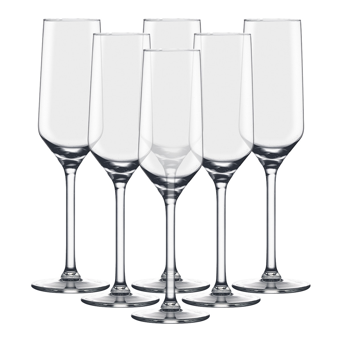 Imagem 0 de Conjunto de 6 copos de champanhe Marselha El Corte Inglés