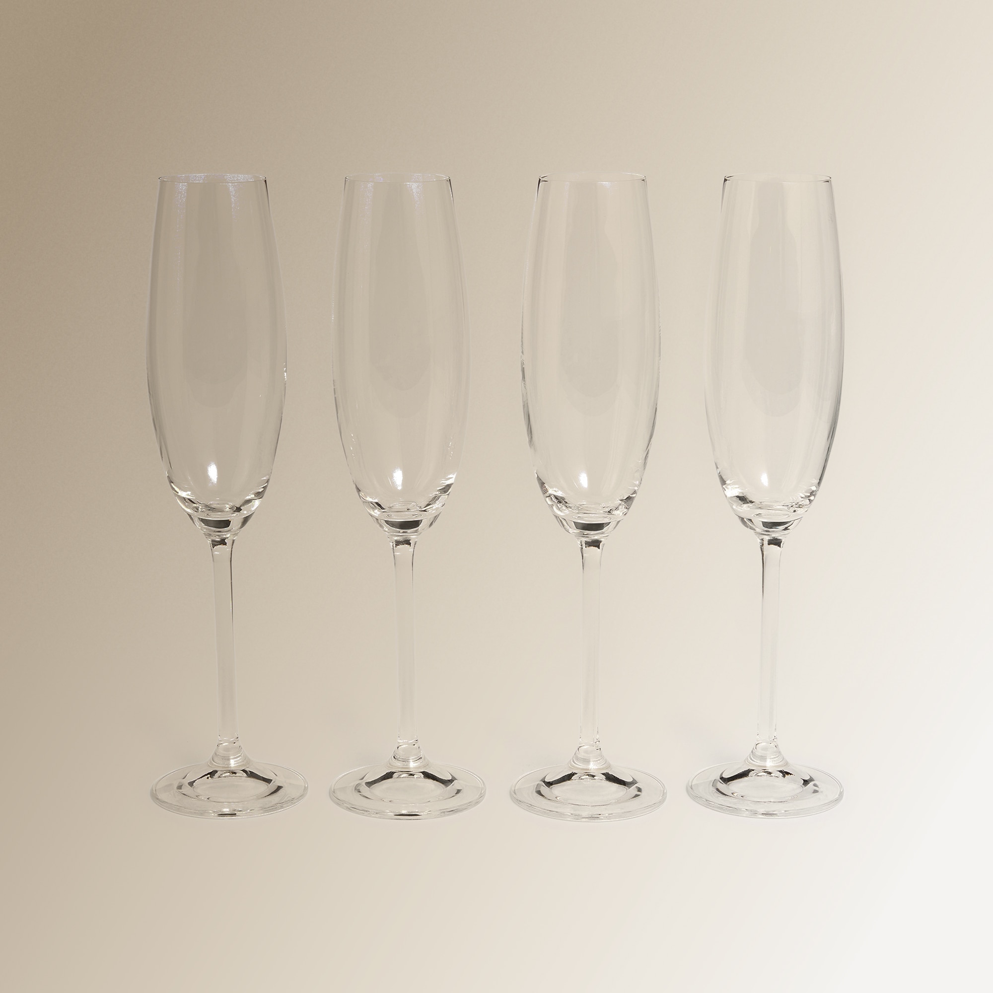 Imagem 0 de Conjunto de 4 copos de champanhe Natalia El Corte Inglés