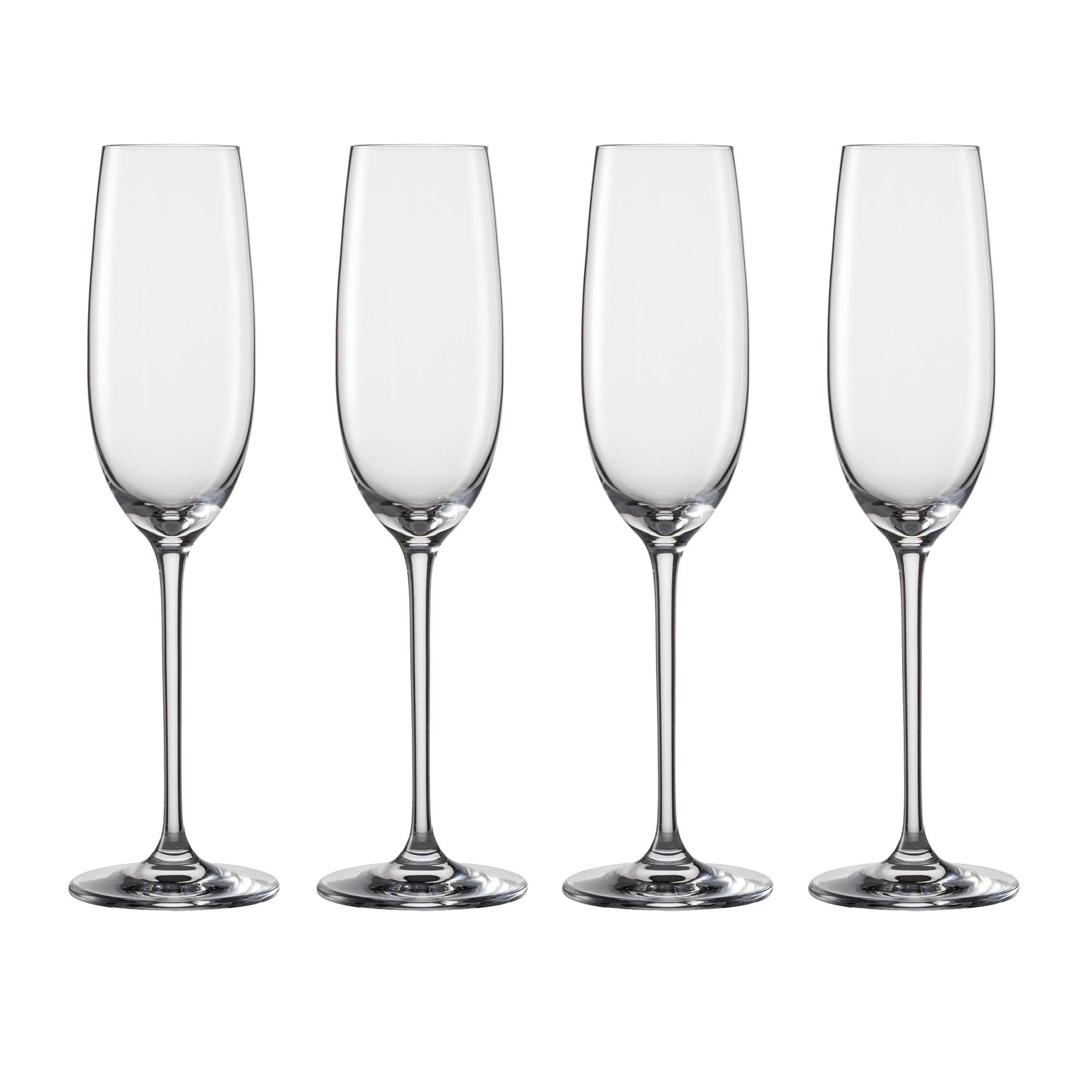 Conjunto de 4 Copos de Champanhe Vinhos Transparente-1