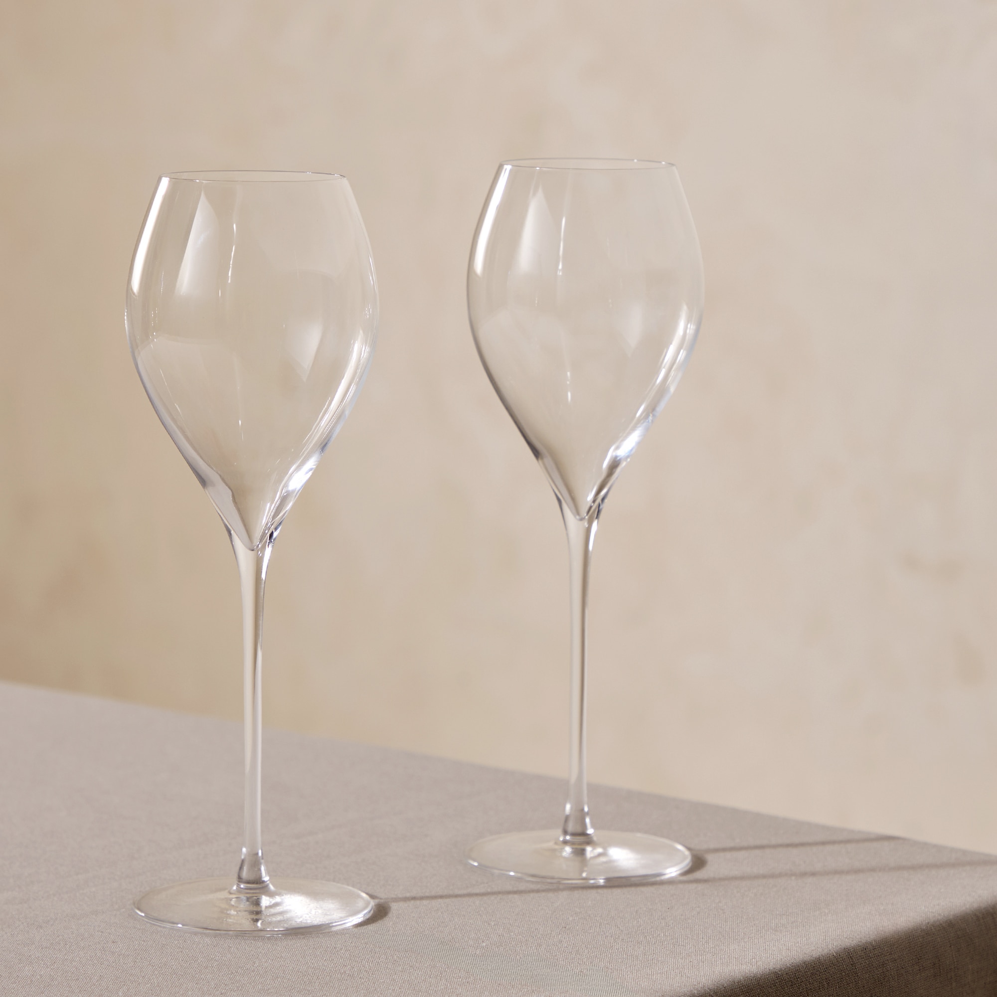 Imagem 0 de Conjunto de 2 Copos de Champanhe de Cristal Berna