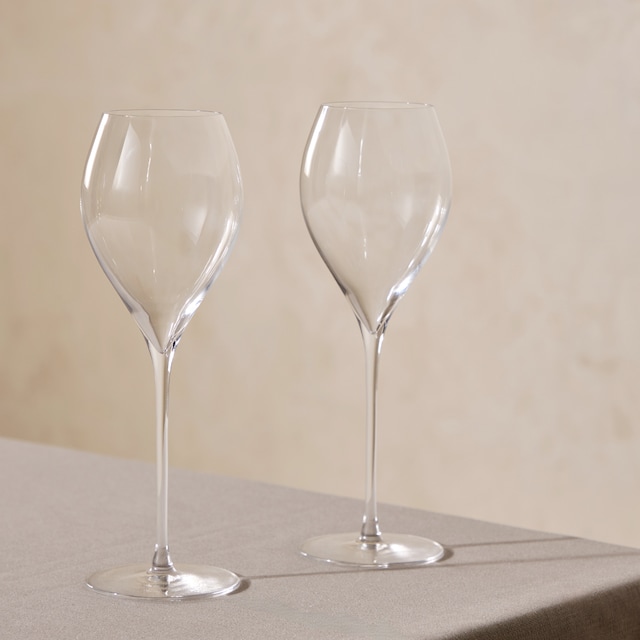 Imagem 0 de Conjunto de 2 Copos de Champanhe de Cristal Berna