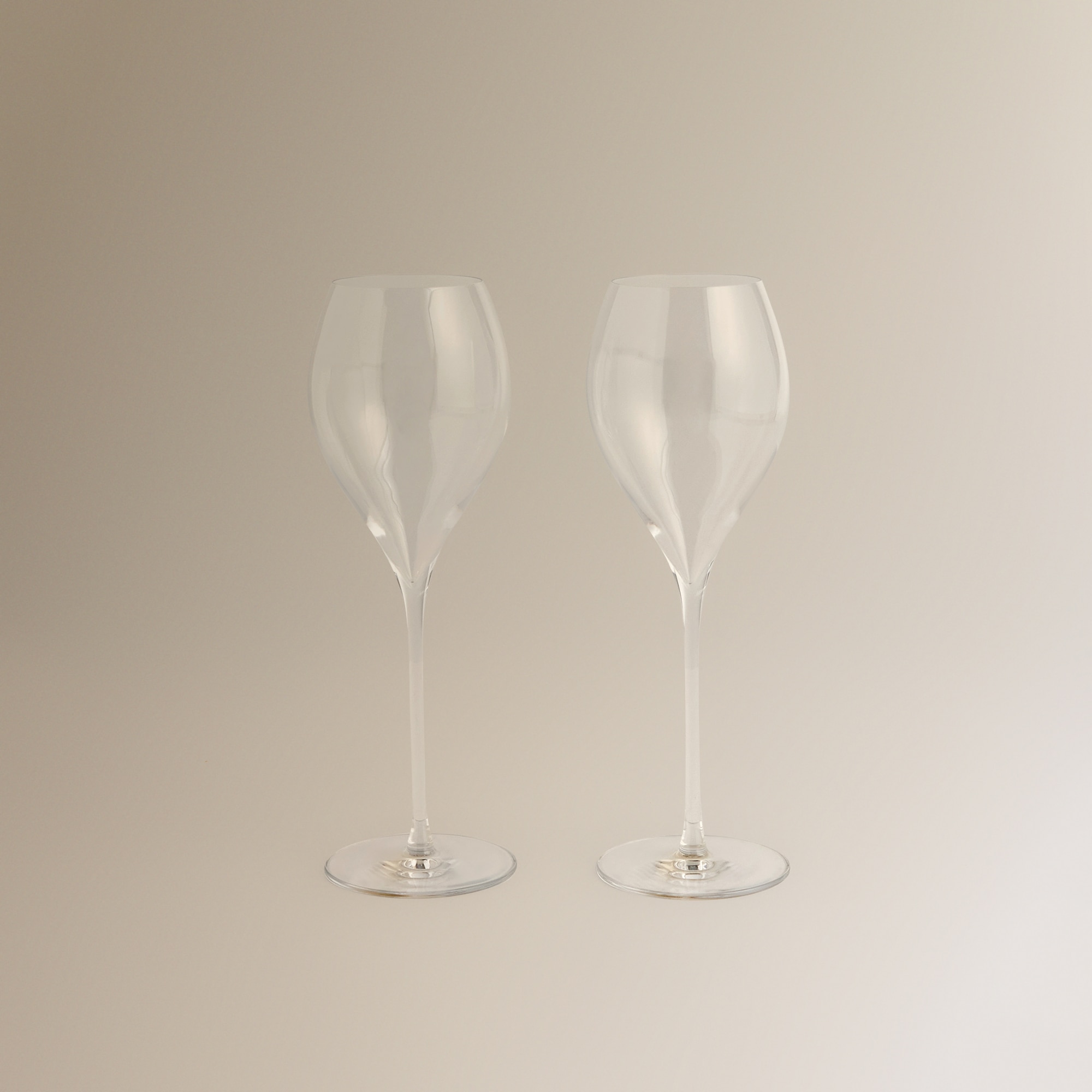 Conjunto de 2 Copos de Champanhe de Cristal Berna Transparente-2