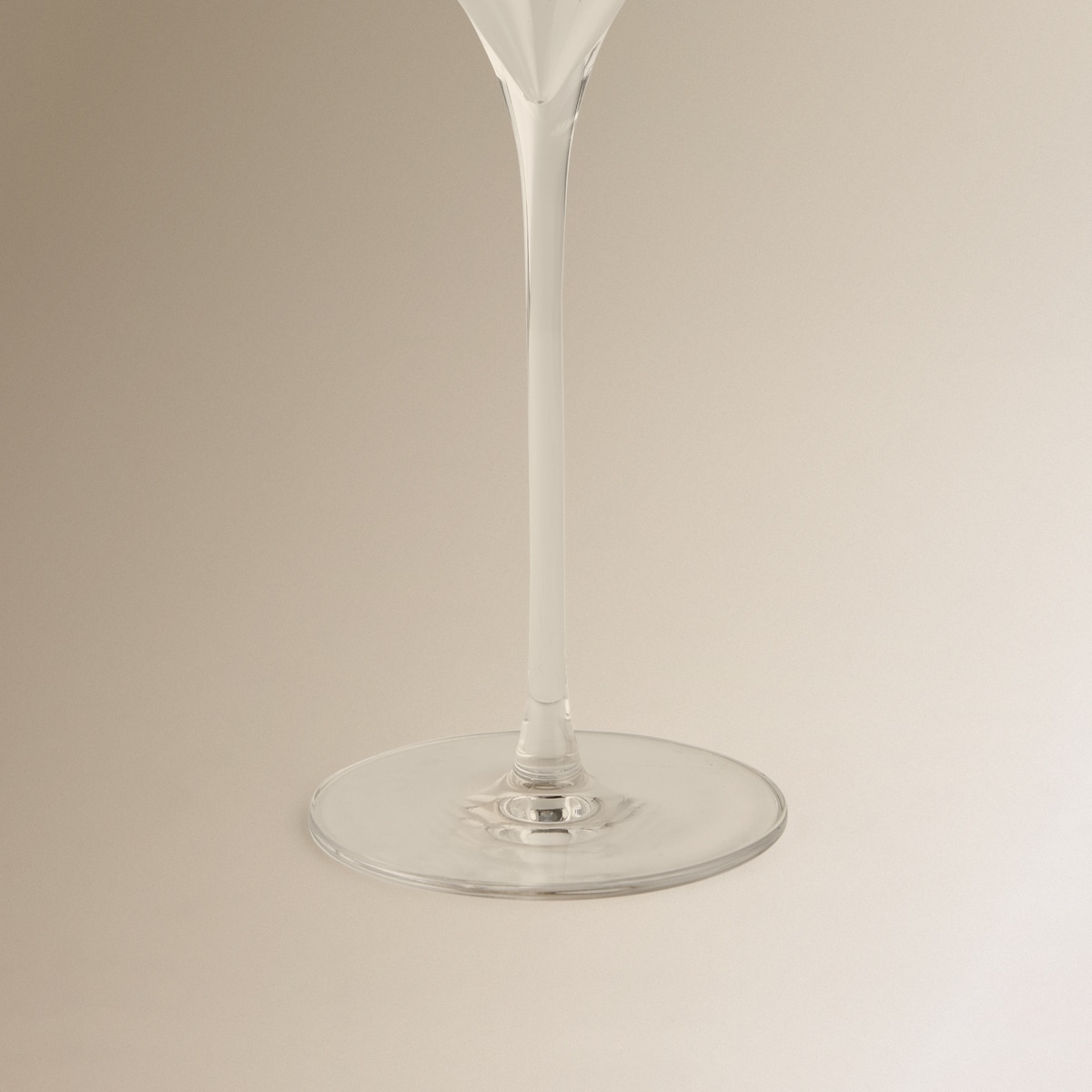 Juego de 2 copas de champán de cristal Berna Transparente-4