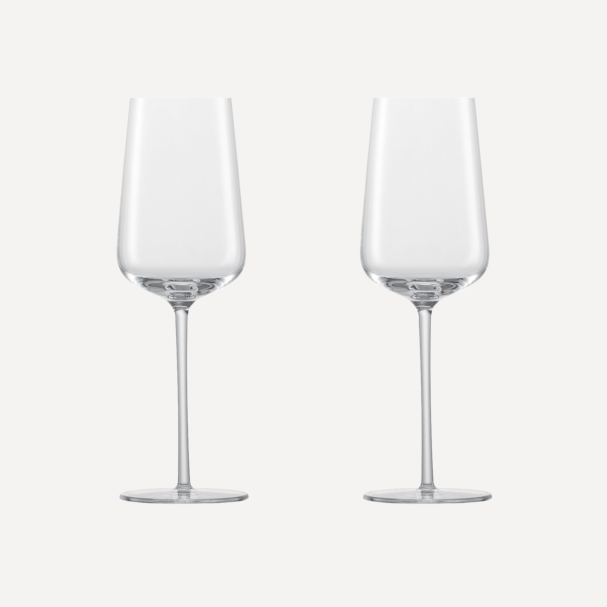 Zwiesel Glas - Juego de 2 copas de champán de cristal Vervino Zwiesel Glas.