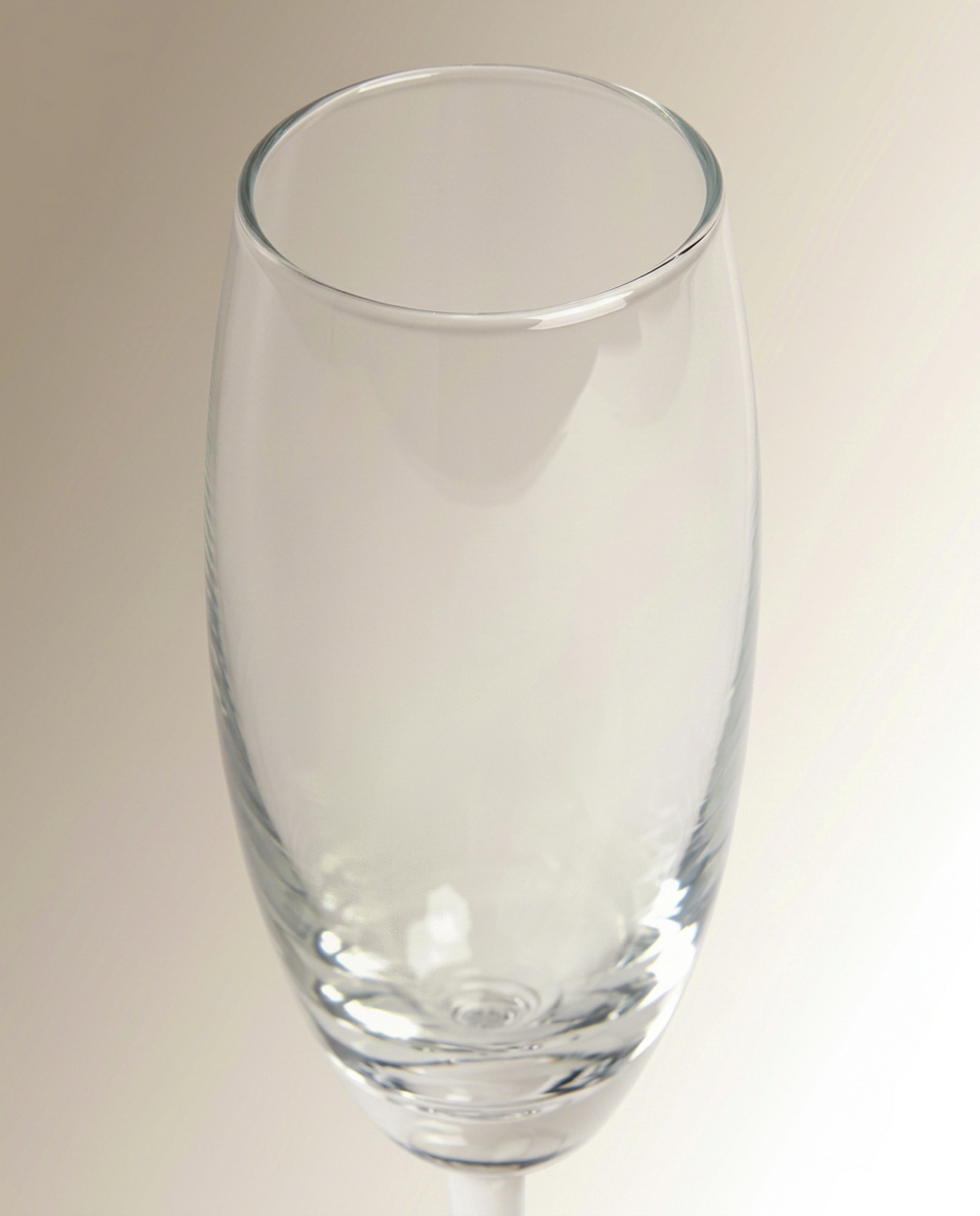 Conjunto de 6 taças de champanhe de vidro Manilva Transparente-3