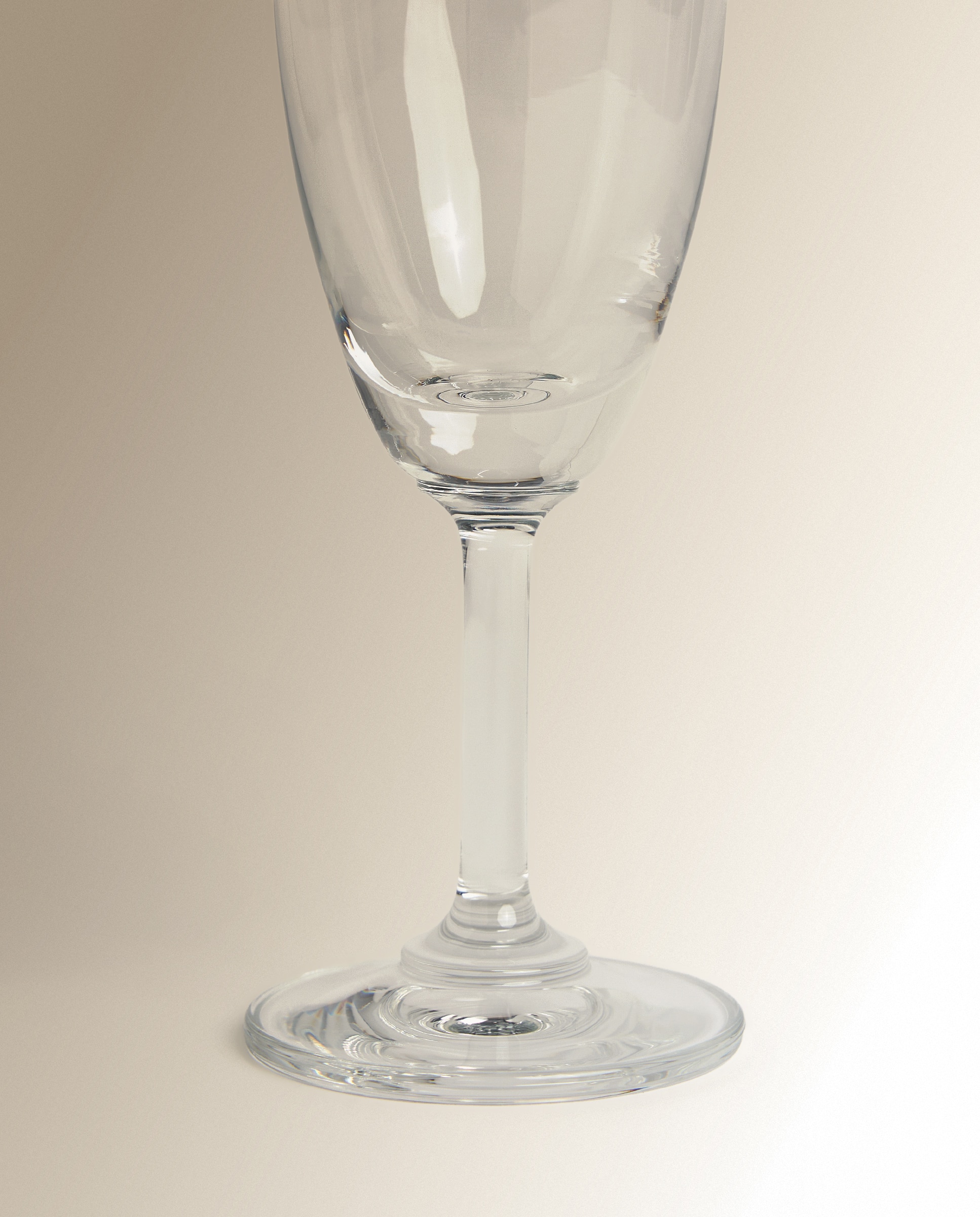 Conjunto de 6 taças de champanhe de vidro Manilva Transparente-4