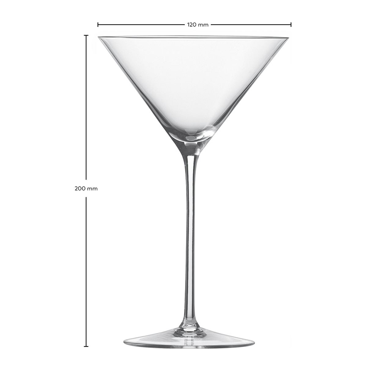 Juego de 2 copas de Martini Enoteca Zwiesel Glas - Transparente Transparente-6