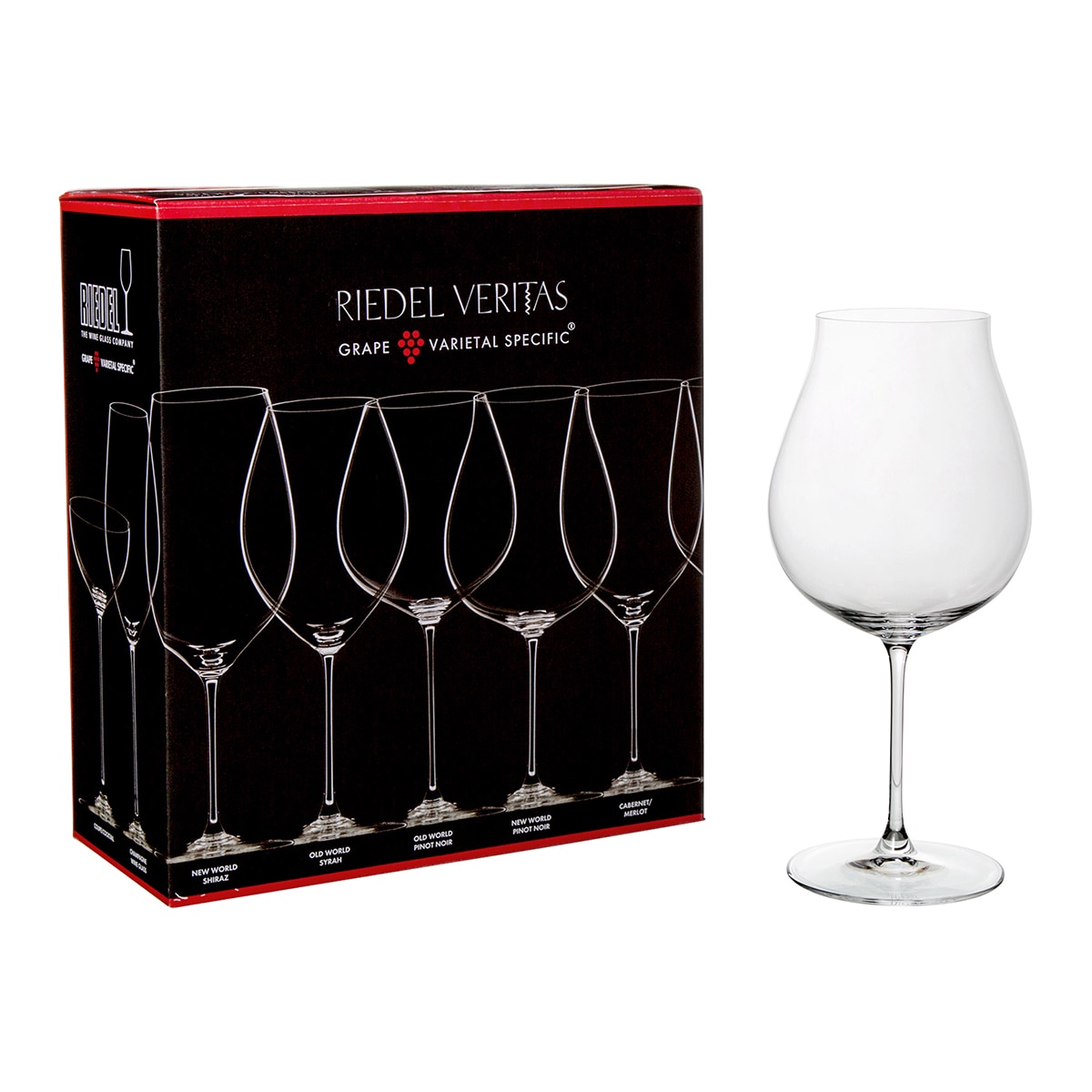 食器 New world Pinot nolr Juego de 2 copas de vino tinto New World Pinot Noir Veritas Riedel