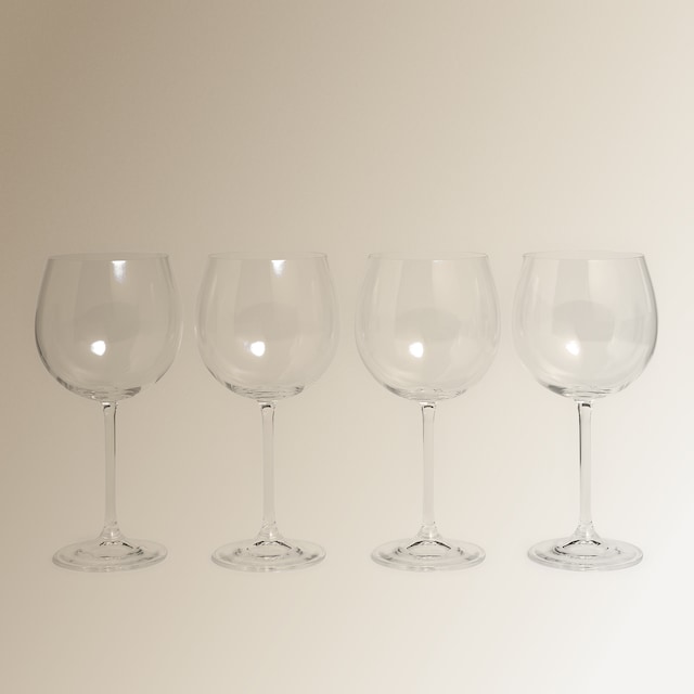 Imagen 0 de Juego de 4 copas de vino tinto Borgoña Natalia El Corte Inglés