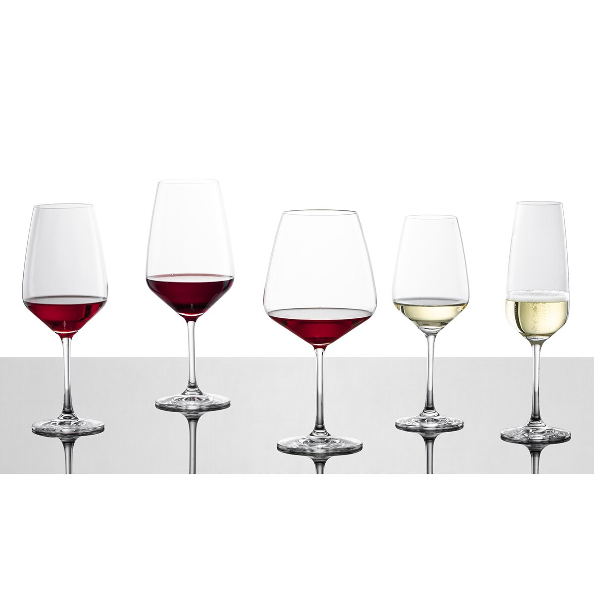 Conjunto de 2 copos Bordeaux Brilhante Transparente-4