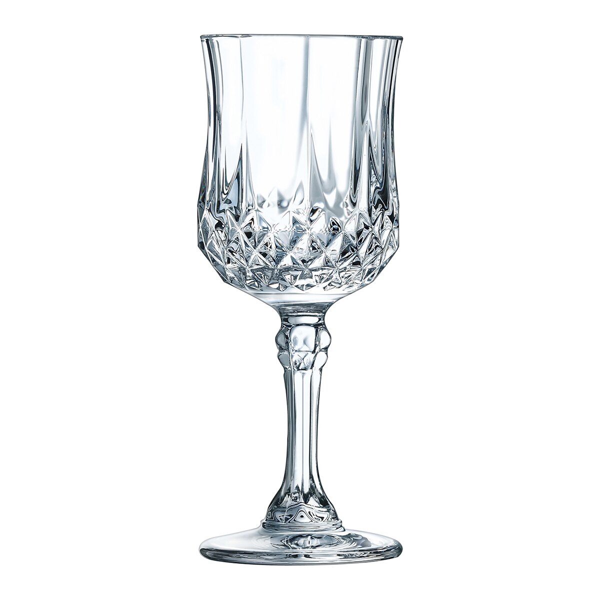 Conjunto de 6 Copos de Vinho Branco Longchamp Transparente-2