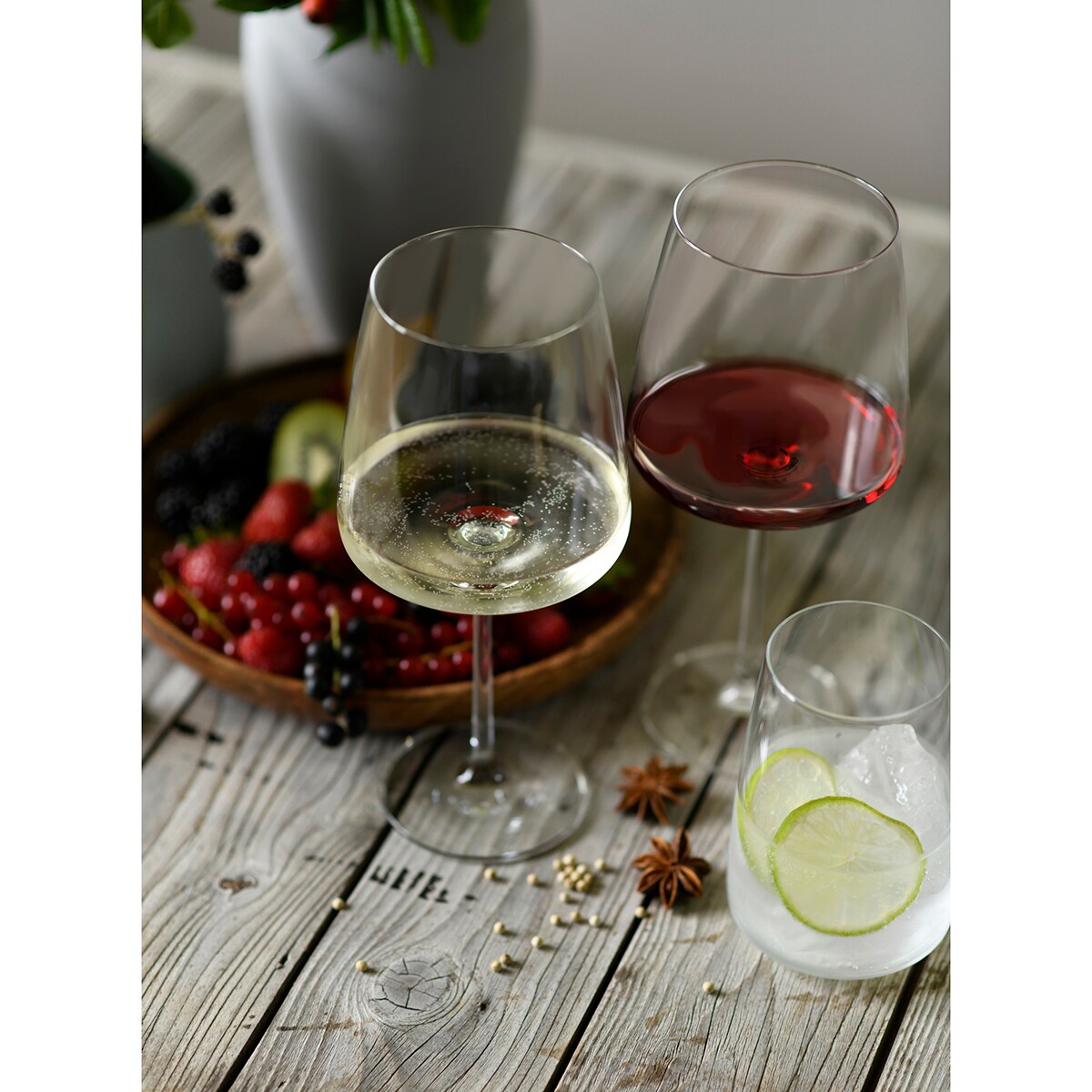 Juego de 2 copas de vino borgoña Vivid Senses Zwiesel Glas Transparente-7