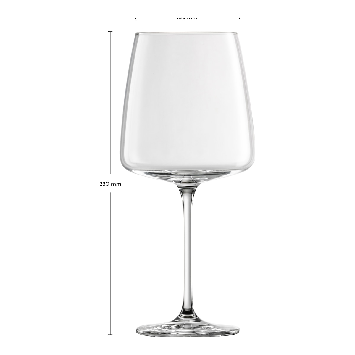 Juego de 2 copas de vino borgoña Vivid Senses Zwiesel Glas - Transparente Transparente-9