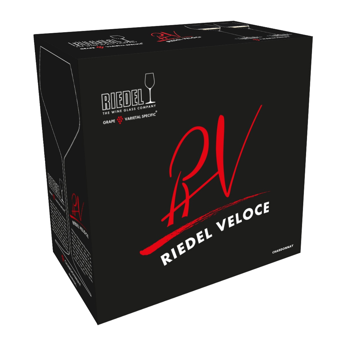 Conjunto de 2 Copos de Vinho Branco Chardonnay Veloce Transparente-4