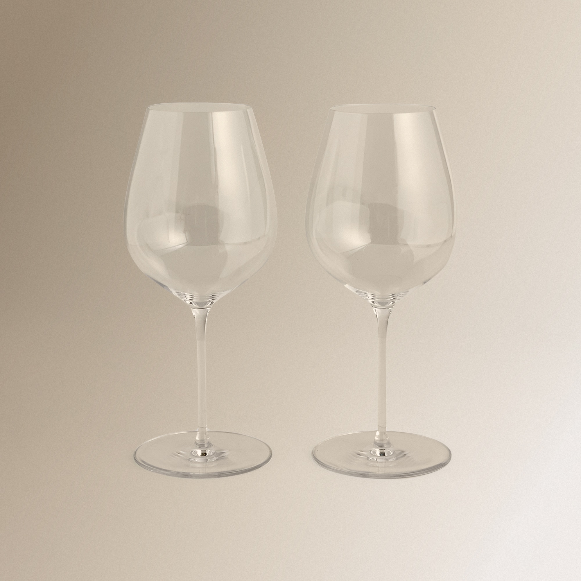 Conjunto de 2 Copos de Vinho de Cristal Berna Transparente-2