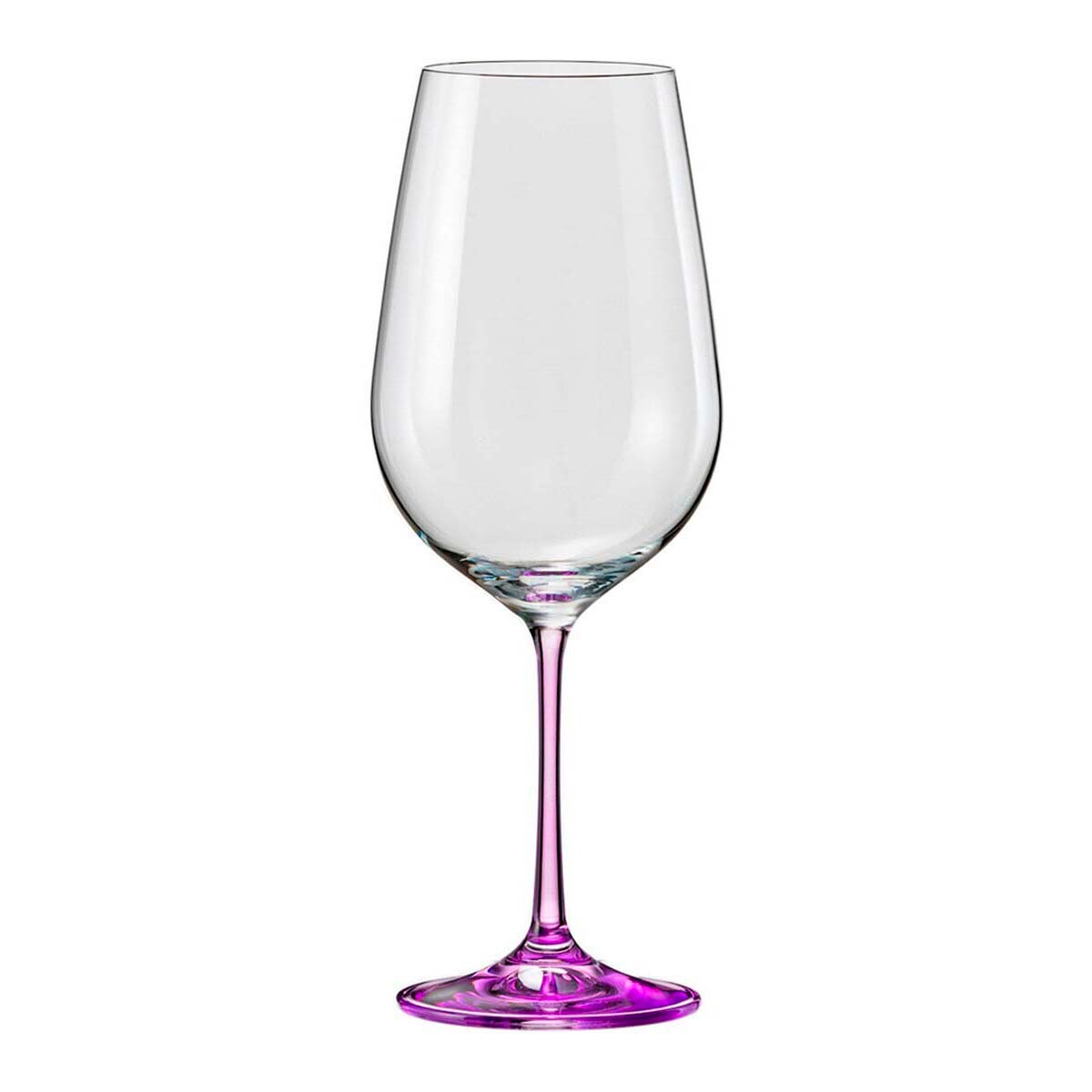 Conjunto de 6 Copos de Vinho de Cristal Rainbow Multicolor-3