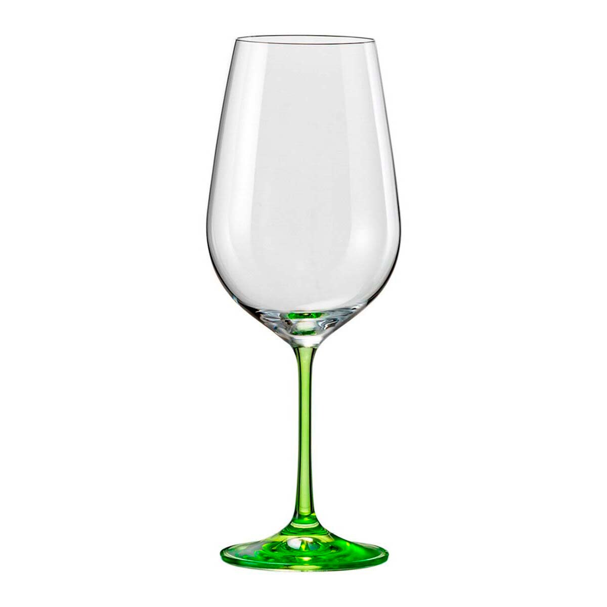 Conjunto de 6 Copos de Vinho de Cristal Rainbow Multicolor-4