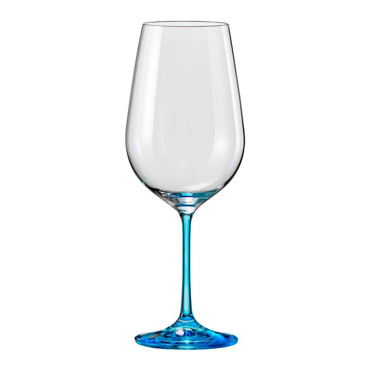 Conjunto de 6 Copos de Vinho de Cristal Rainbow Multicolor-5