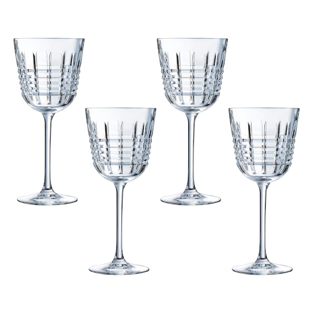 Imagem 0 de Conjunto de 4 Copos de Vinho de Cristal Rendez-Vous