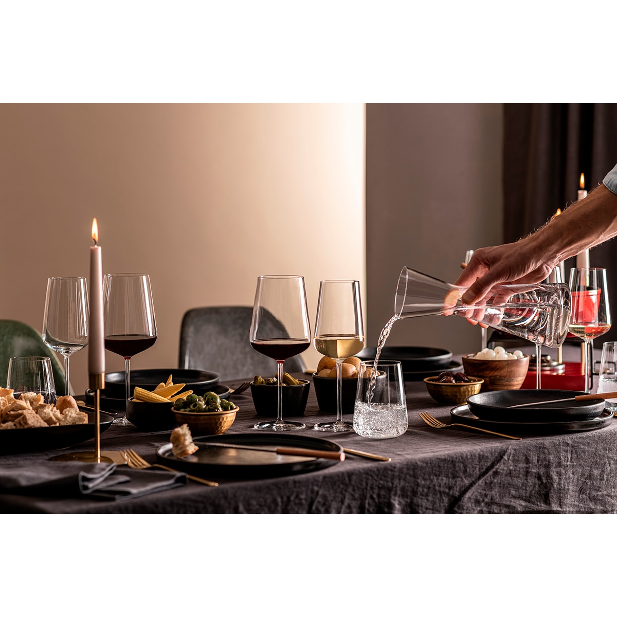 Juego de 2 copas de cristal para vino tinto Burdeos Vervino Zwiesel Glas - Transparente Transparente-8