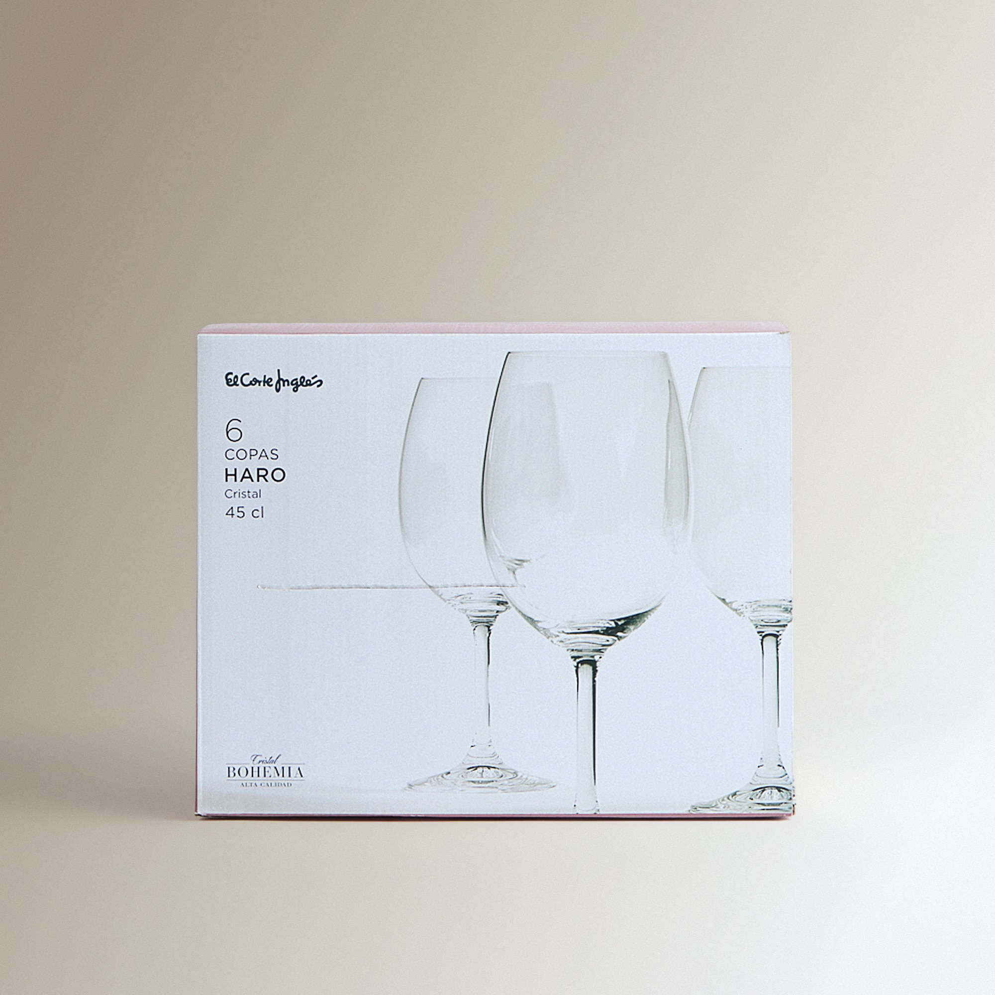 Conjunto de 6 Copos de Vinho Haro Transparente-5