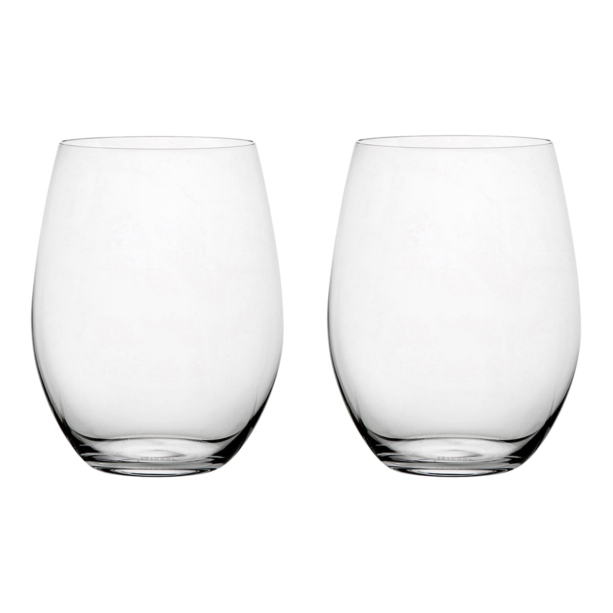 Conjunto de 2 Copos de Vinho Tinto Cabernet Sauvignon Sem Pé O Transparente-1