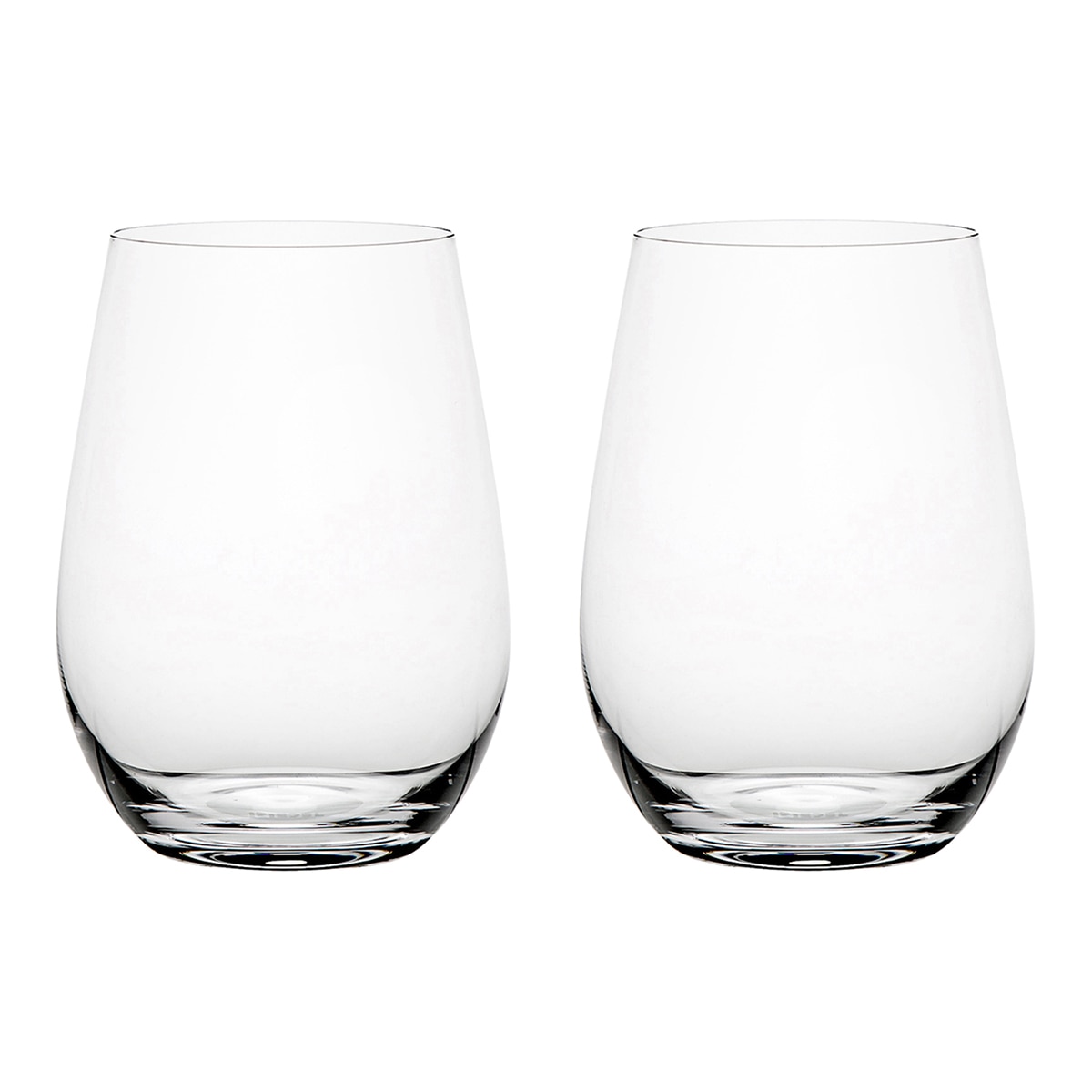 Conjunto de 2 Copos de Vinho Branco Riesling Sem Pé O Transparente-1