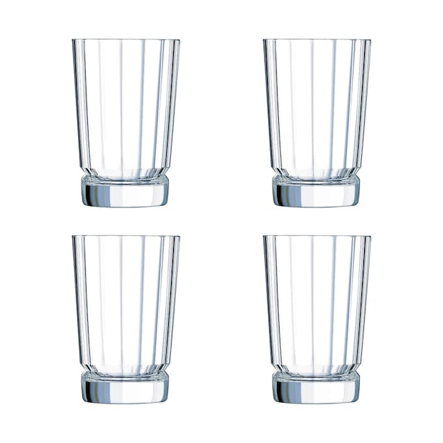 Imagem 0 de Conjunto de 4 Copos Altos de Cristal Macassar