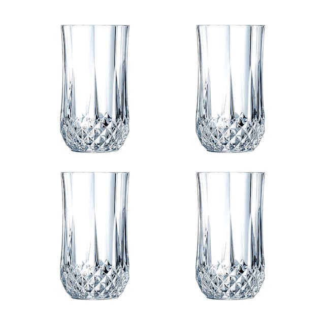 Imagem 0 de Conjunto de 4 Copos Altos de Cristal Longchamp